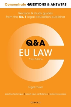 Paperback Concentrate Questions and Answers Eu Law: Law Q&A Revision and Study Guide Book