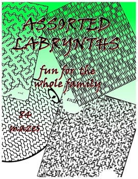 Paperback Assorted Labrynths: fun for the whole family Book