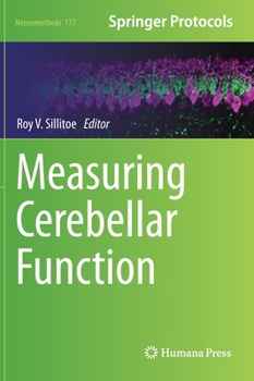 Hardcover Measuring Cerebellar Function Book