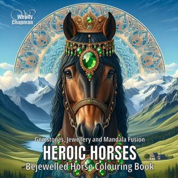 Heroic Horses: Bejewelled Horse Colouring Book (Crowned Creatures)