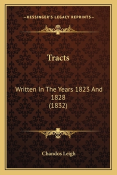 Paperback Tracts: Written In The Years 1823 And 1828 (1832) Book