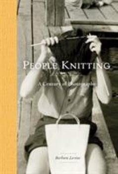 Hardcover People Knitting: A Century of Photographs Book