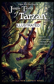 Paperback Jungle Tales of Tarzan illustrated Book