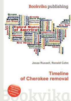Paperback Timeline of Cherokee Removal Book