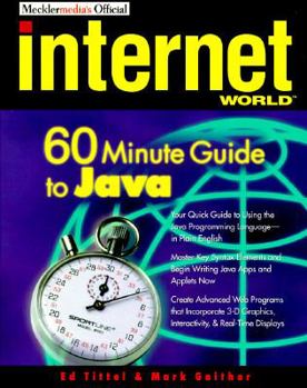 Paperback 60 Minute Guide to Java Book
