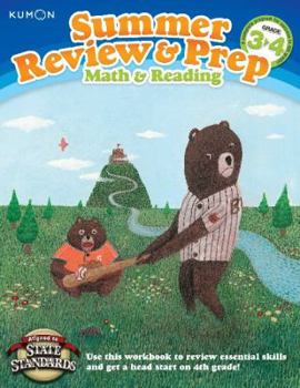 Paperback Summer Review & Prep Workbooks 3-4 Book