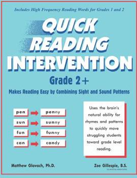 Paperback Quick Reading Intervention Grade 2+ Book