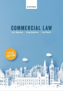 Paperback Oxford University Press, USA Commercial Law. Book