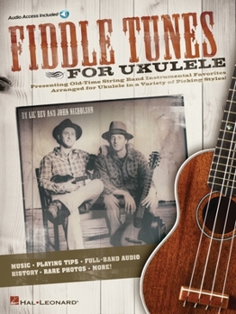 Hardcover Fiddle Tunes for Ukulele (Book/Online Audio) Book