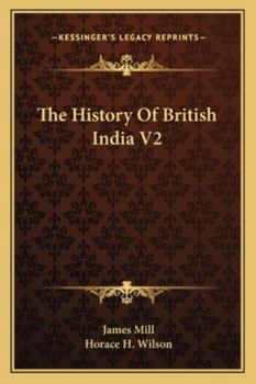 Paperback The History Of British India V2 Book