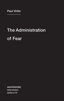 Paperback The Administration of Fear Book