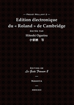 Paperback Édition électronique du Roland de Cambridge [French] Book