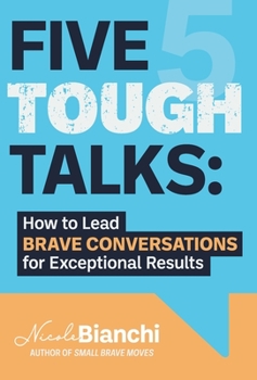 Hardcover Five Tough Talks Book