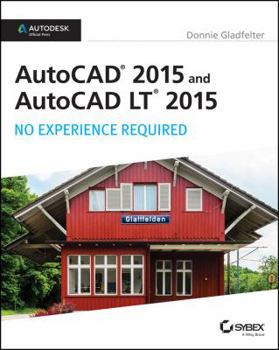 Paperback AutoCAD 2015 and AutoCAD LT 2015: No Experience Required: Autodesk Official Press Book