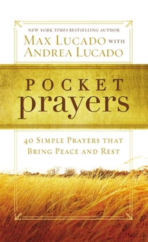Paperback Pocket Prayers: 40 Simple Prayers That Bring Peace and Rest - The Perfect Christian Devotional Prayer and Scripture Gift Book