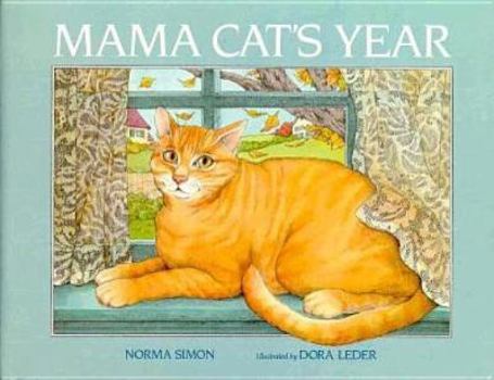 Hardcover Mama Cat's Year Book