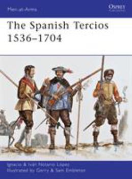 Paperback The Spanish Tercios 1536-1704 Book