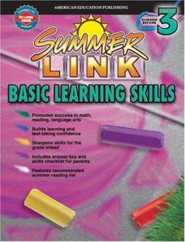 Paperback Summer Link Basic Learning Skills, Grades 2-3 Book