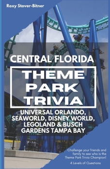 Paperback Central Florida Theme Park Trivia Book