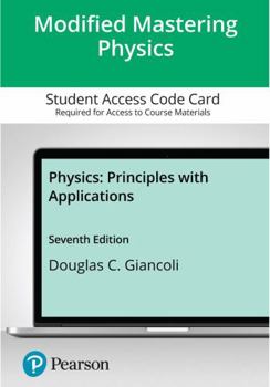 Misc. Mastering Physics with Pearson Etext Access Code (24 Months) for Physics: Principles with Applications Book