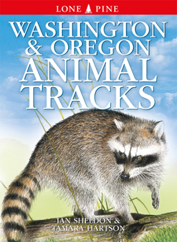 Paperback Washington and Oregon Animal Tracks Book