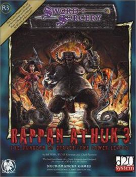 Paperback Rappan Athuk 3: The Dungeon of Graves: The Lower Levels Book