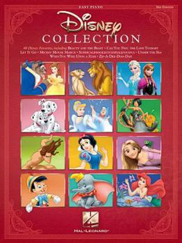 Paperback The Disney Collection (Easy Piano Series) Book
