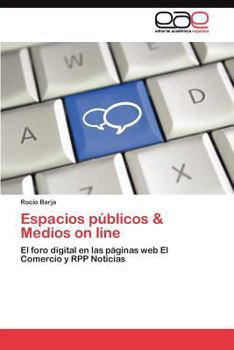 Paperback Espacios públicos & Medios on line [Spanish] Book