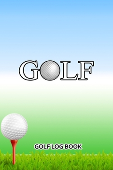 Paperback Golf Log Book: Golf Book