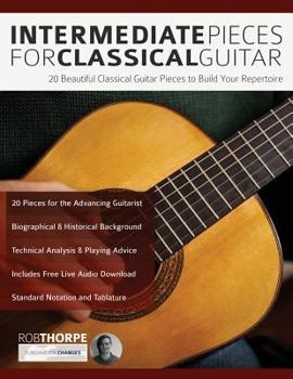Paperback Intermediate Pieces for Classical Guitar Book