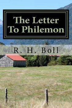 Paperback The Letter To Philemon Book