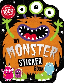 Paperback My Monster Sticker Book: Over 1000 Stickers Book