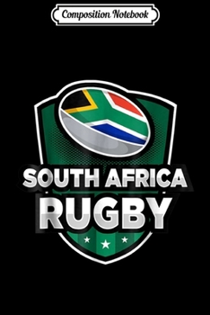 Composition Notebook: South Africa Rugby South African Rugby Enthusiasts Journal/Notebook Blank Lined Ruled 6x9 100 Pages