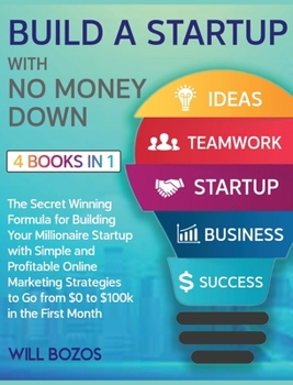 Build a Startup with No Money Down [4 Books in 1]: The Secret Winning Formula for Building Your Millionaire Startup with Simple and Profitable Online Marketing Strategies to Go from $0 to $100k in the