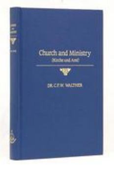 Hardcover Church and Ministry (Kirche Und Amt) Book