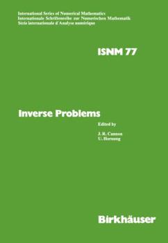 Paperback Inverse Problems: Proceedings of the Conference Held at the Mathematical Research Institute at Oberwolfach, Black Forest, May 18-24,1986 Book