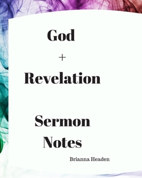 Paperback God + Revelation: Sermon Notes Journal Book