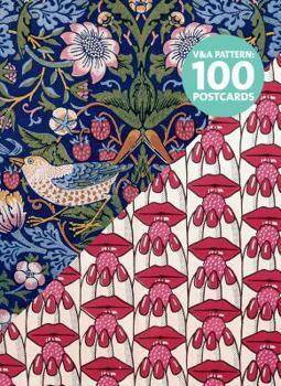 Card Book V&A Pattern: 100 Postcards Book