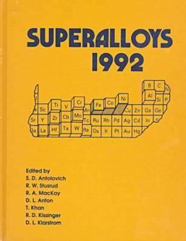 Hardcover Superalloys, 1992 Book