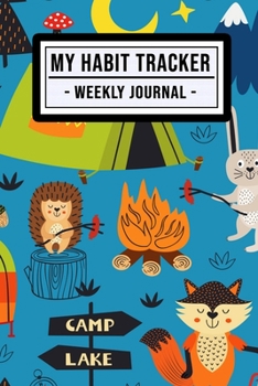 My Habit Tracker Journal: Camping Habit Tracker / Journal  | 52 Weeks | Undated (6x9)