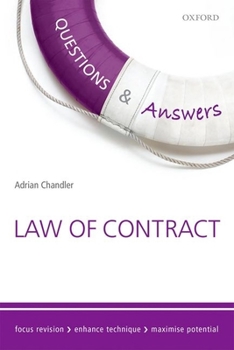 Paperback Q&A Revision Guide Law of Contract Book