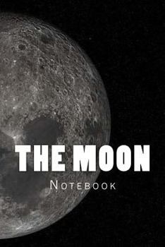 Paperback The Moon: Notebook Book