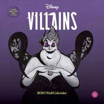 Calendar Disney Villains 2024 Wall Calendar Book