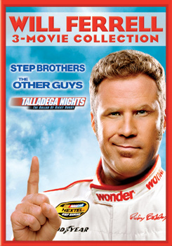 DVD Will Ferrell 3-Movie Collection Book