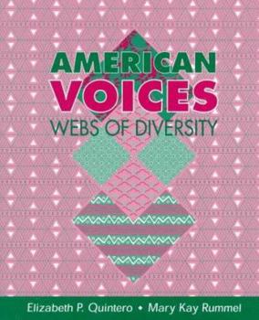 Paperback American Voices: Webs of Diversity Book