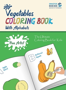 Paperback SBB Hue Artist - Vegetables Colouring Book