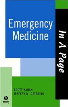 Paperback In a Page Emergency Medicine Book