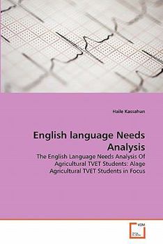 Paperback English language Needs Analysis Book