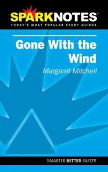 Paperback Gone with the Wind (Sparknotes Literature Guide) Book