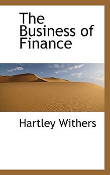 The Business of Finance